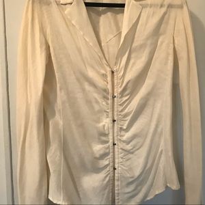 Vintage Gucci ruffled blouse size 44